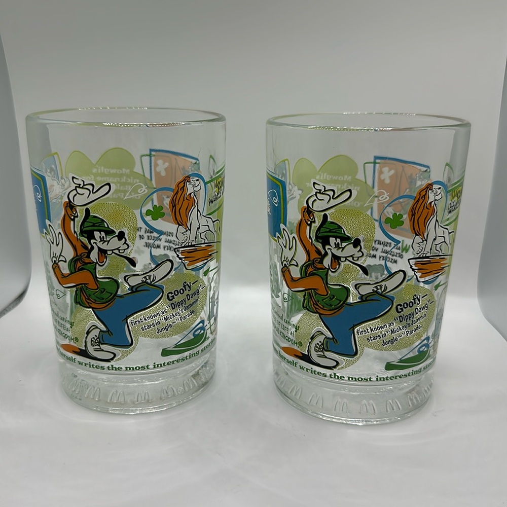 Disney World 100 Years Of Magic Glasses McDonald share a dream come true Goofy